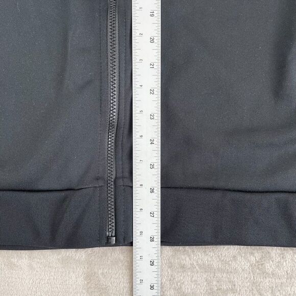 Nike Air Pack Track Jacket Black Anthracite White Full Zip SpellOut Long Sleeve - Picture 9 of 11